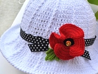 My Little CityGirl Crochet Hat